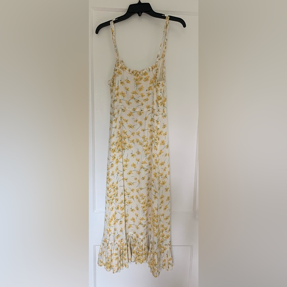 Rails Floral Print Button Front Midi Dress - Picture 6 of 6